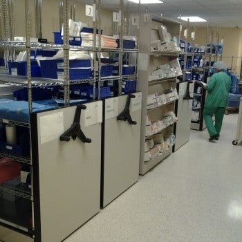 Sterile High Density Storage room at Sioux Center