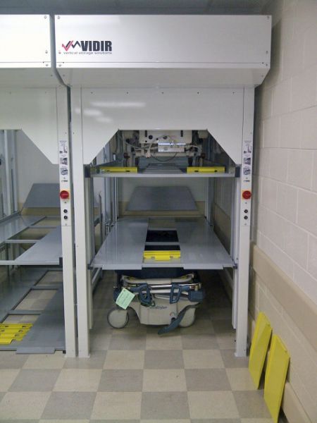 Hospital Bed-lift Storage Unit, In storage